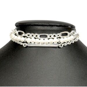 Layered Pearl Bracelet